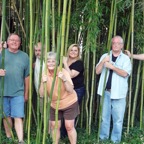 Family in Bamboo